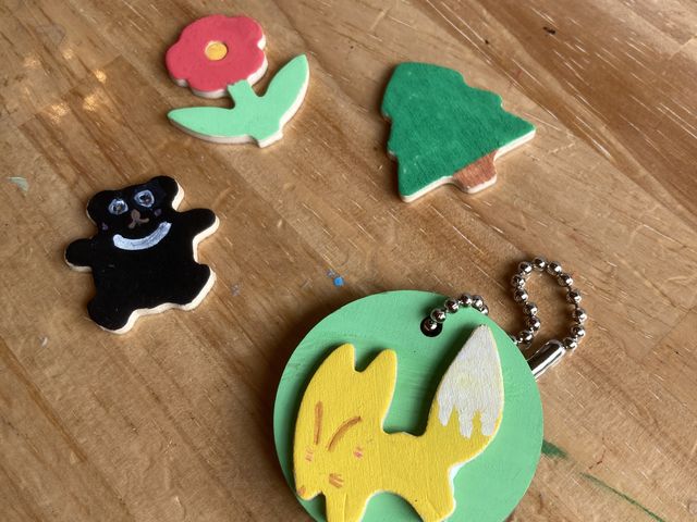 キーホルダー&マグネット_ネイチャーキッズ森の家