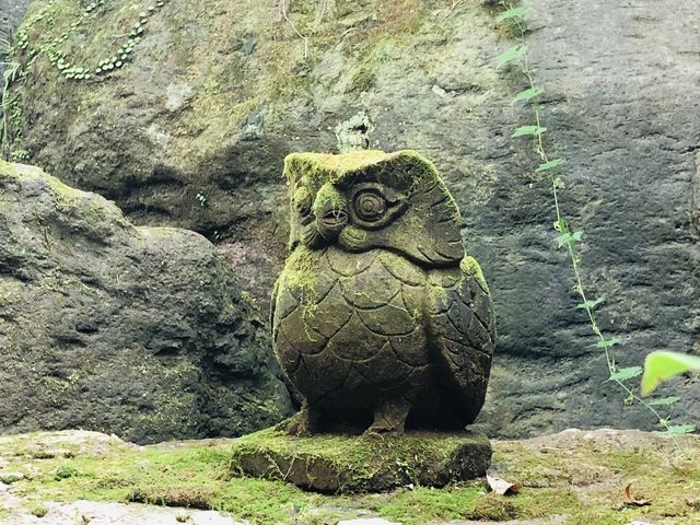 お宿の至るところに可愛らしい置物があります。探してみてくださいね!_黒川荘