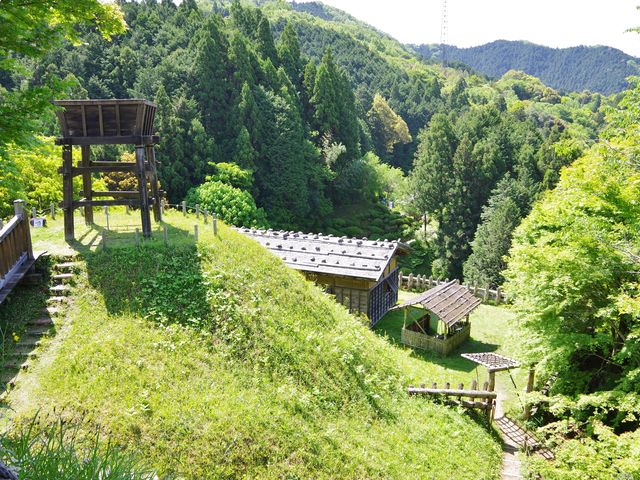 城跡公園 足助城