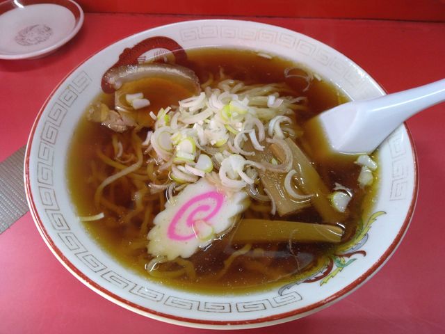 素朴なラーメンです。美味しかったです。_第二万福
