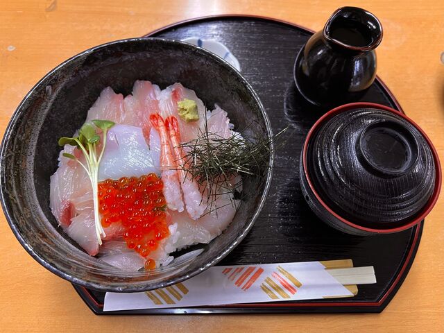 ヒラマサ海鮮丼_真野商店