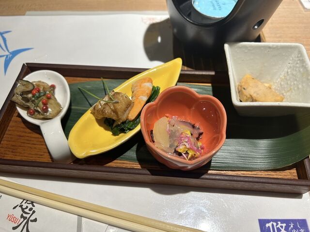 先付け_すし割烹悠水