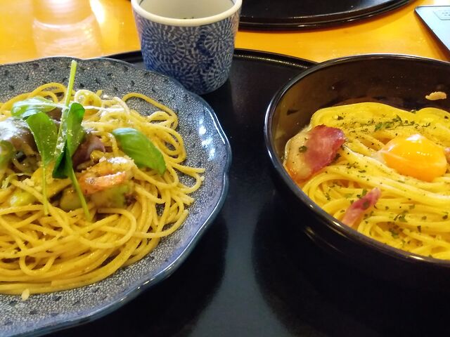 ハーフ&ハーフC_洋麺屋 五右衛門 浜松西伊場店