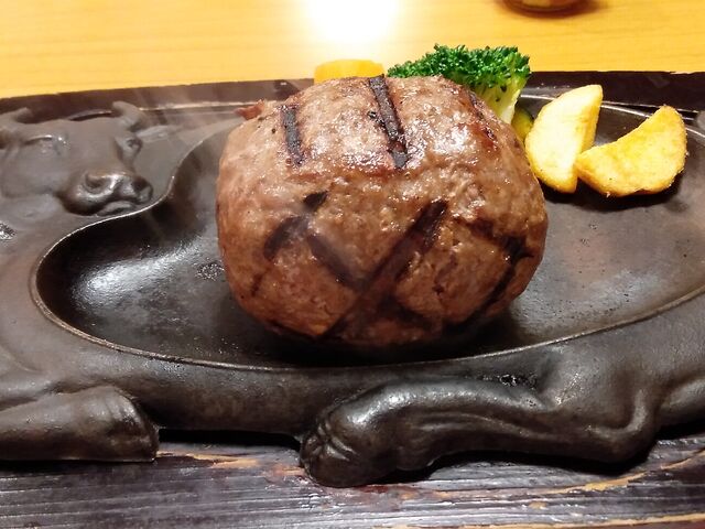 げんこつハンバーグ_炭焼きレストランさわやか島田店