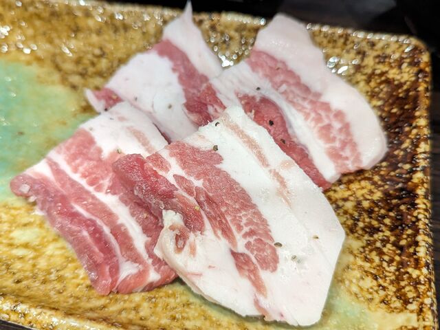 豚バラ_博多 倫々 焼肉