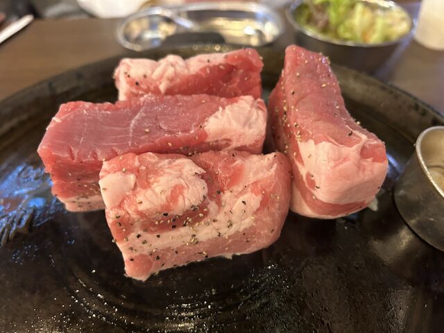 サムギョプサル1_中央市場 中央シジャン 新大久保店