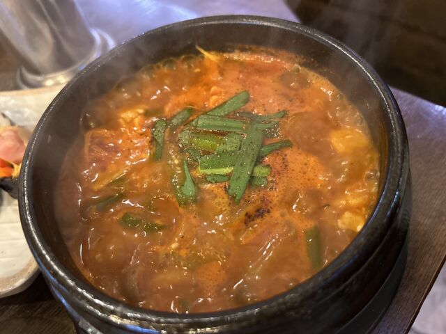 豆腐チゲ_中央市場 中央シジャン 新大久保店