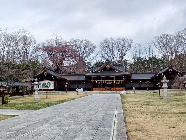 社殿_長野県護国神社