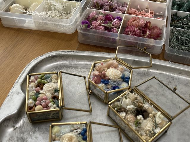 お花の種類もたくさんあって迷ってしまいます_kurari aroma