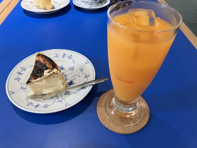 チーズケーキセット_越前ふくい美術館