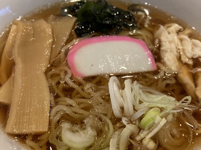 おすすめの冷やしラーメン。地域っぽさは感じませんでしたが美味しかったです。_鯖石ドライブイン