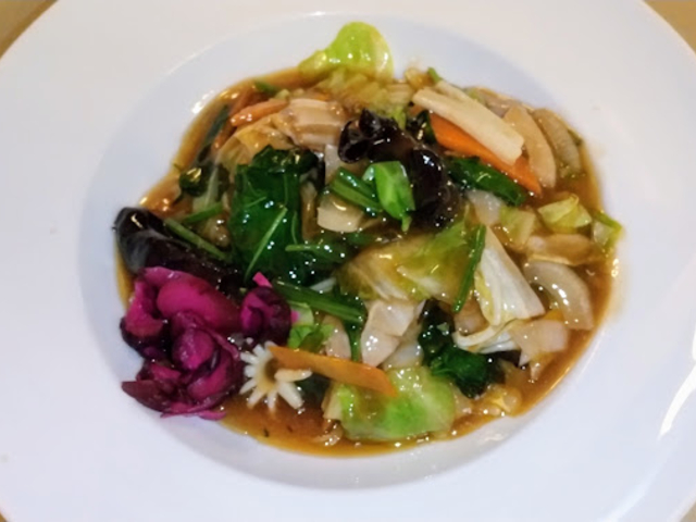 五目焼麺(あんかけ)_仙中里ファミリーレストラン