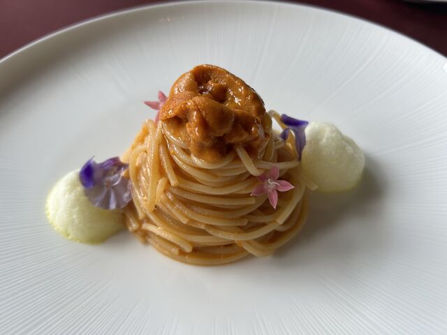 ウニのパスタ_RISTORANTE OZIO