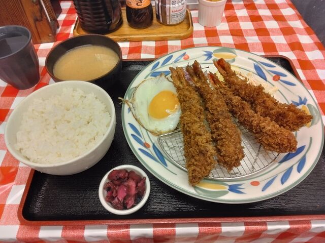 海老フライ、お薦めです。_三好弥