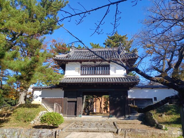 土浦城の門_土浦城跡