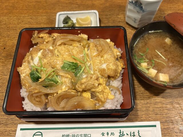 焼き魚で有名なお店ですがカツ重も美味!_おおはし
