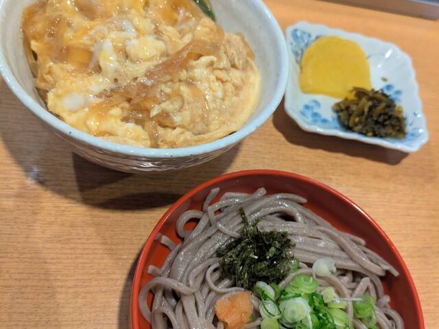 割子そばと玉子丼_出雲そば大黒屋 駅前店