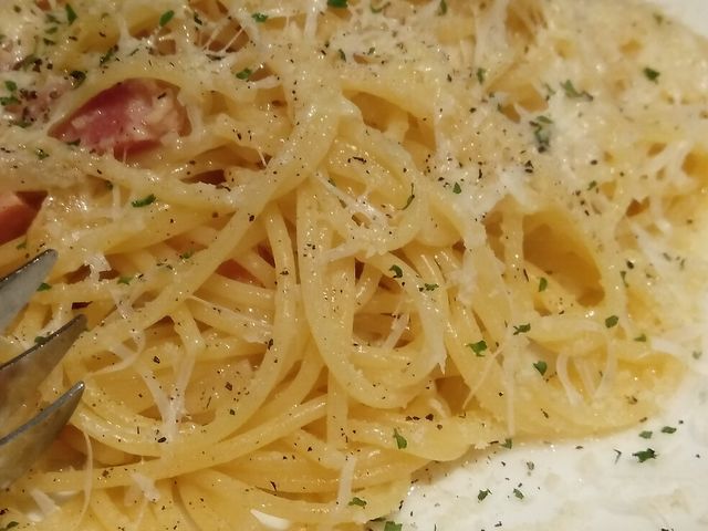 カルボナーラ_ピッツェリア ドォーロ ローマ 新静岡店
