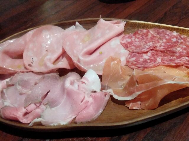 生ハム盛り合わせ_ピッツェリア ドォーロ ローマ 新静岡店
