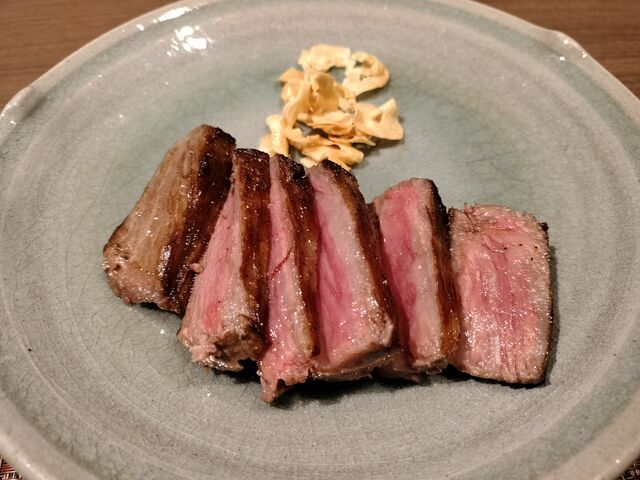高森牛のステーキ_岩国国際観光ホテル