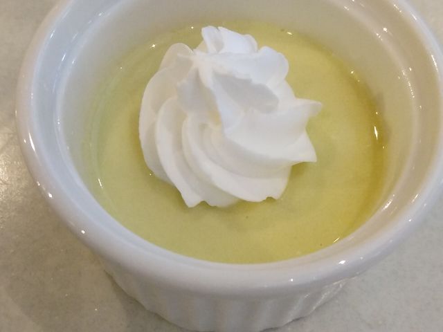 ずんだプリン_和食 割烹 彩旬 アパホテル仙台駅五橋