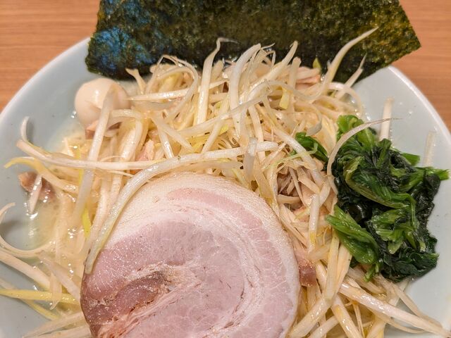 塩ネギラーメン_町田商店 柴田バイパス店