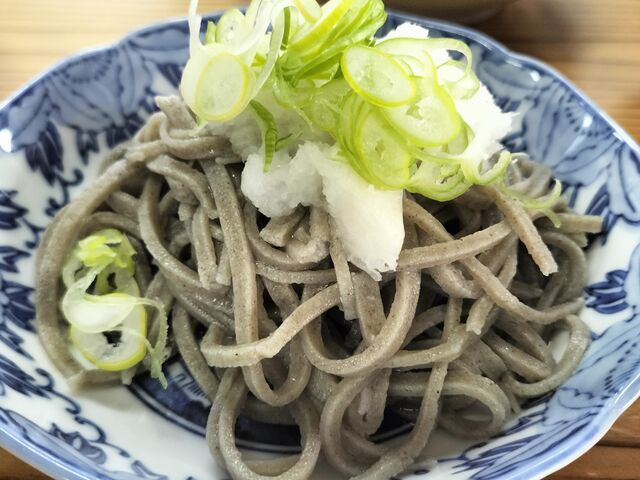 打ち立て蕎麦めっちゃ美味しい_今庄そば道場
