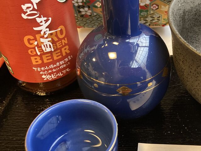 最後の燗酒 銘柄を訊きわすれ_民宿・割烹 松園