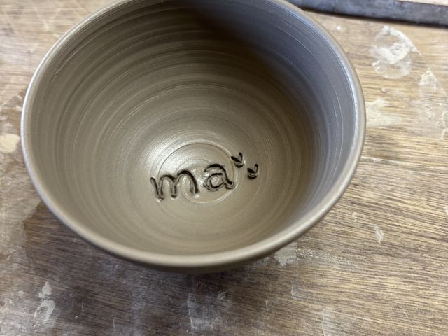 ろくろで作った茶碗♪初めてでも綺麗にできました!_クラフト&ギャラリー道里夢
