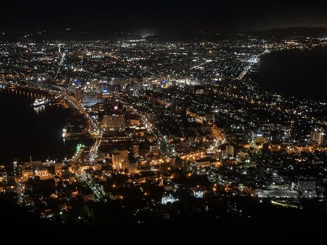 函館山頂の夜景_道南ハイヤー