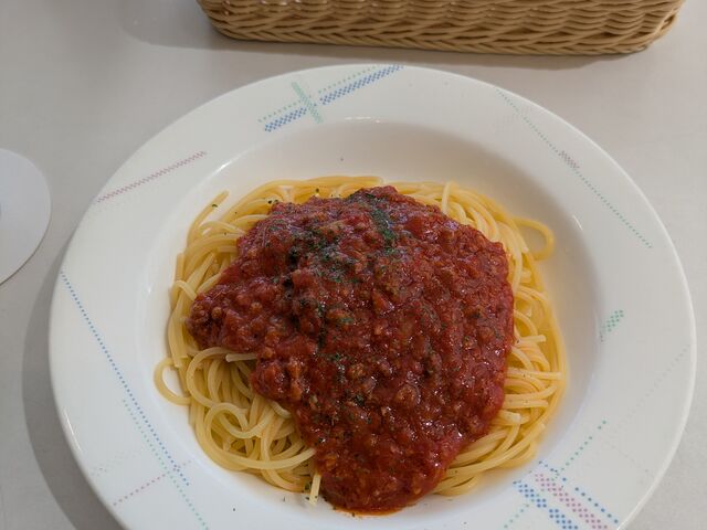 スパゲッティーミートソース_新潟競馬場