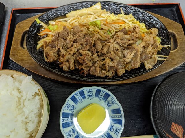 ちりちり定食_ファミリーレストランはやかわ