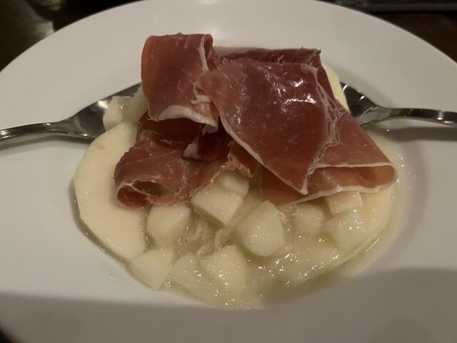 洋梨と生ハムの冷製パスタ_IL FAVORE