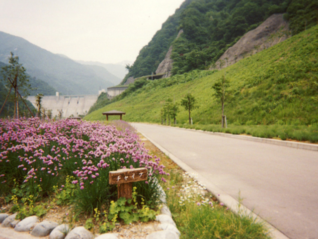 朝日小川ダムの写真1