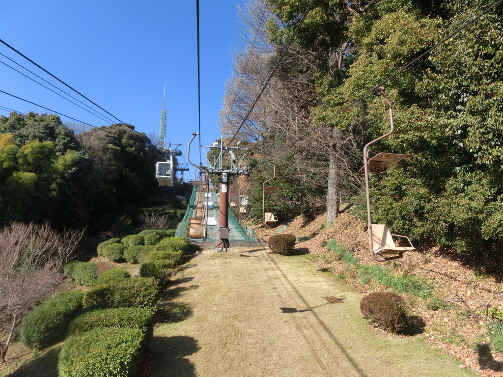 松山城山東雲登山口~長者ヶ平ロープウェイ