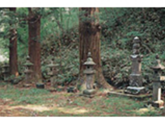 茂木城主細川家の墓所の写真1