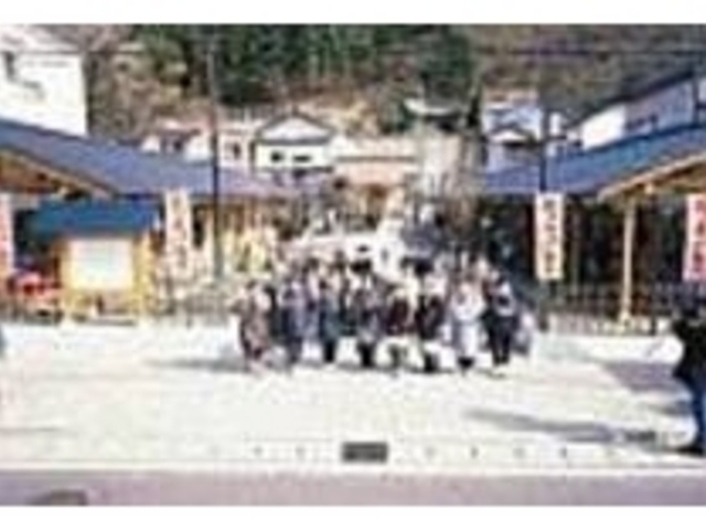 あつみ温泉は、弘法大師が発見したとのこと_あつみ温泉の朝市