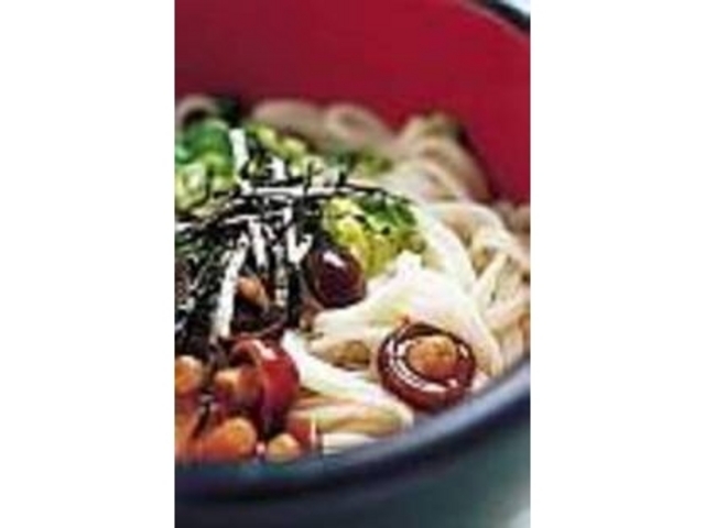 締めはコースの『豆乳入りやっこ麺』で_やっこ処