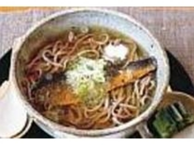 ご主人おすすめの一品『にしんそば』_小梨の木の下