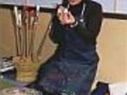 絵ローソク絵付け体験の写真1