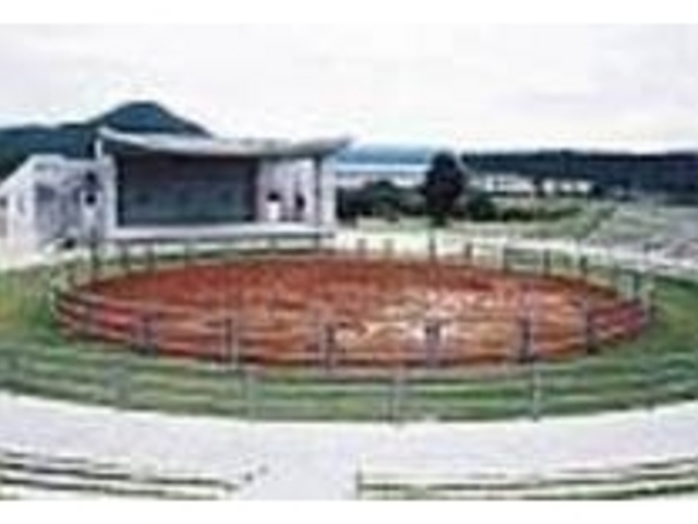 1997年に移設。今はイベント広場にある_与那国闘牛場