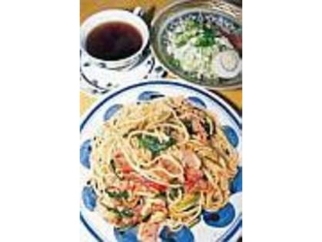 スパゲッティの量や具の希望も聞いてくれる_カフェ・リリーフ