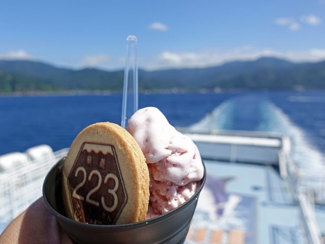 船上グルメも楽しめます_駿河湾フェリー