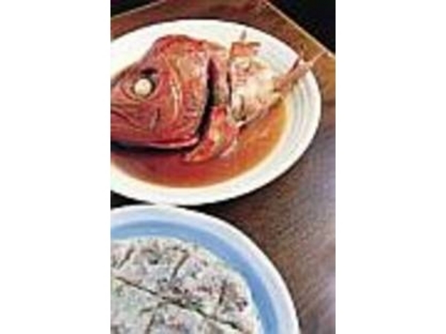 しっかりたたいたアジが軟らかななめろう_食事処かしわくら