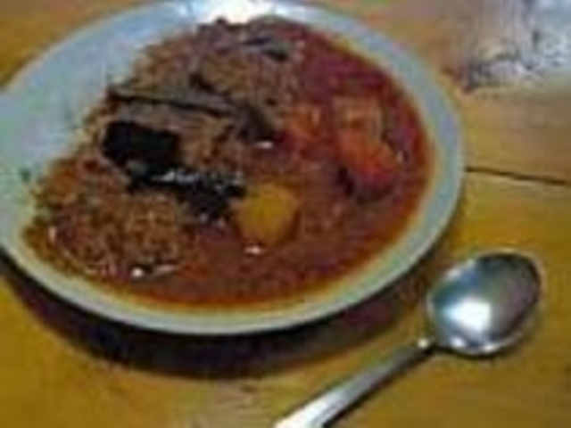 野菜のうまみを引き出した野菜カレー_もりやま屋