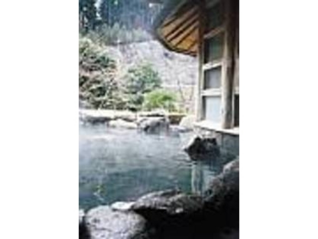 桜が咲く露天風呂は龍神温泉の人気スポット_龍神山荘