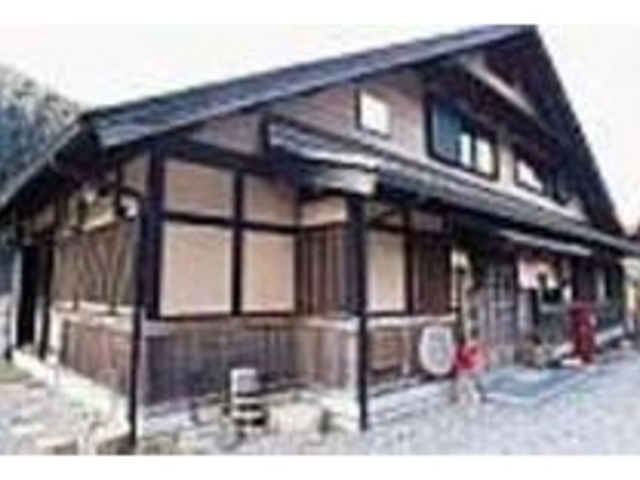 朽木のそば処は、民芸調の建物が目印だ_くつきそば永昌庵