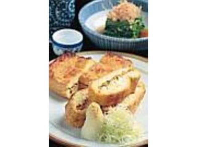 『とちお油揚こんこん焼』630円_味処 九右衛門