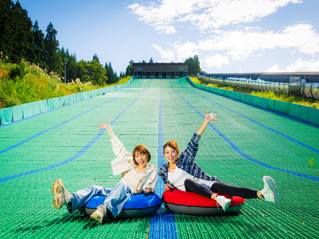 PLAZAからすぐ!チュービング!大迫力です。_ロッテアライリゾート