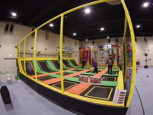 PLAYGROUNDには、4歳から利用できる遊具多数_ロッテアライリゾート